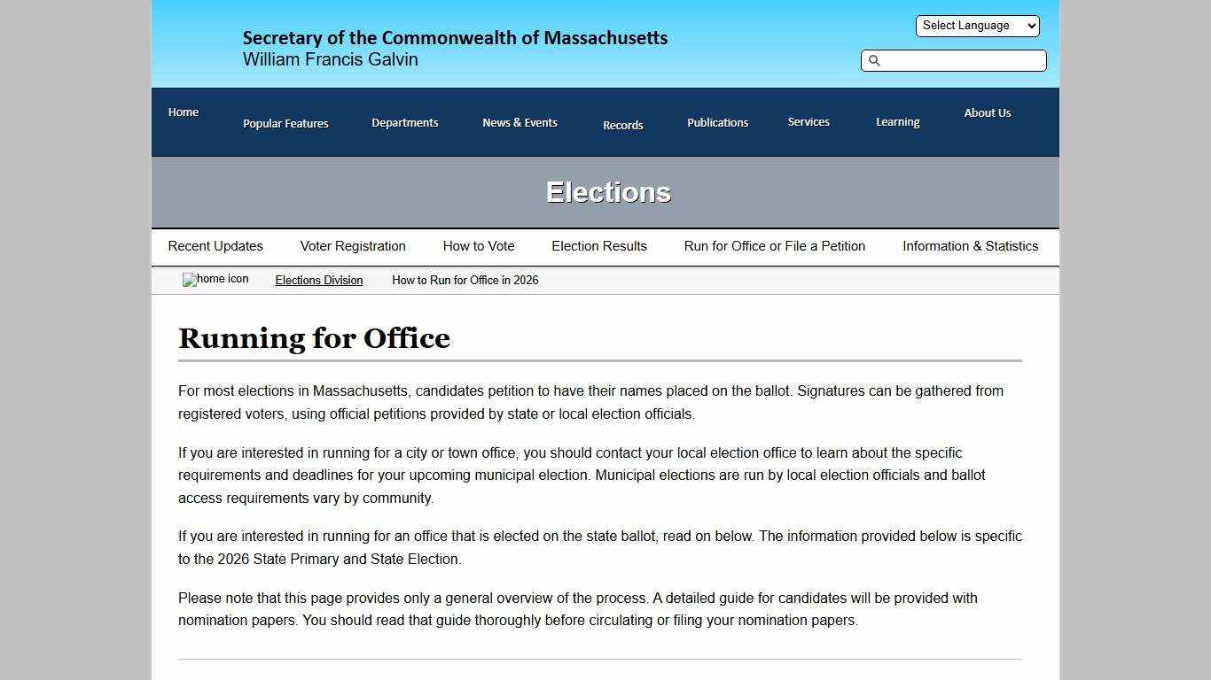 How to Run for Office in 2026